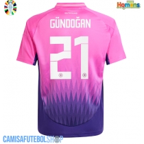 Camisa de time de futebol Alemanha Ilkay Gundogan #21 Replicas 2º Equipamento Europeu 2024 Manga Curta